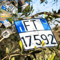 🚹targa REPLICA UFFICIALE INDISTRUTTIBILE🚹 fornire numero targa dopo acquisto!